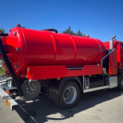 Hydrocureur poids lourd 16T potence